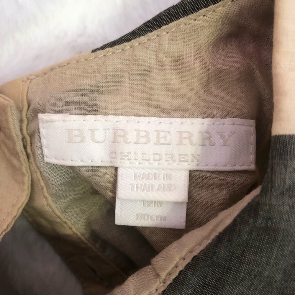 Burberry dress (size 12 months)